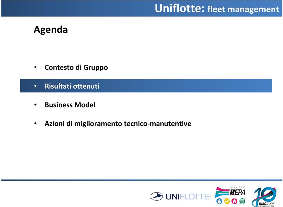 Business Model Azioni di