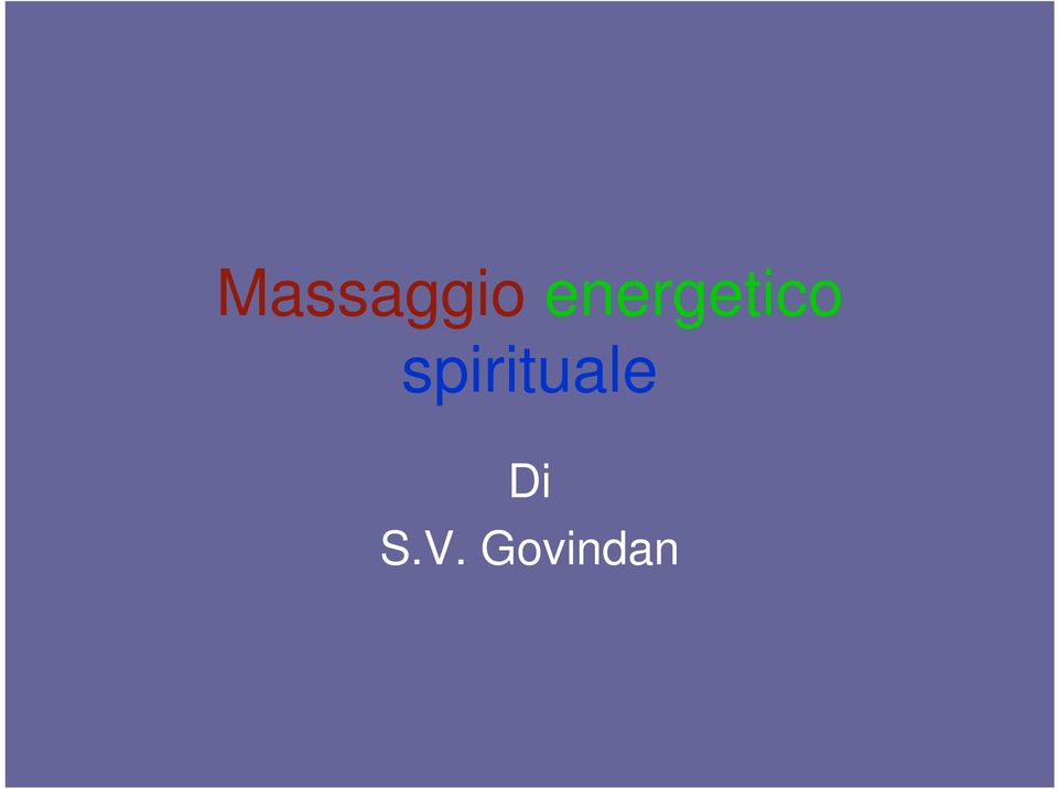 spirituale