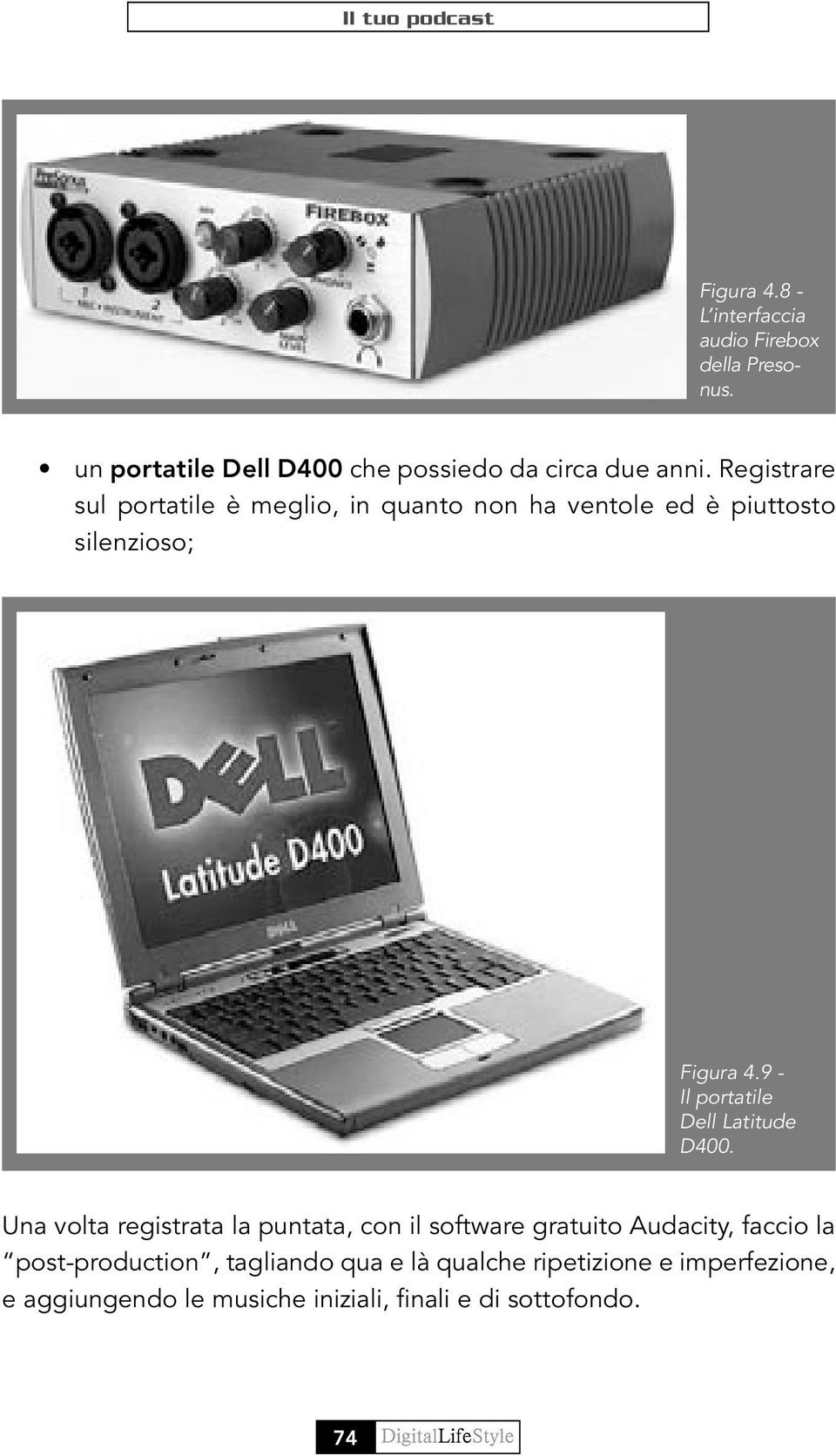 9 - Il portatile Dell Latitude D400.