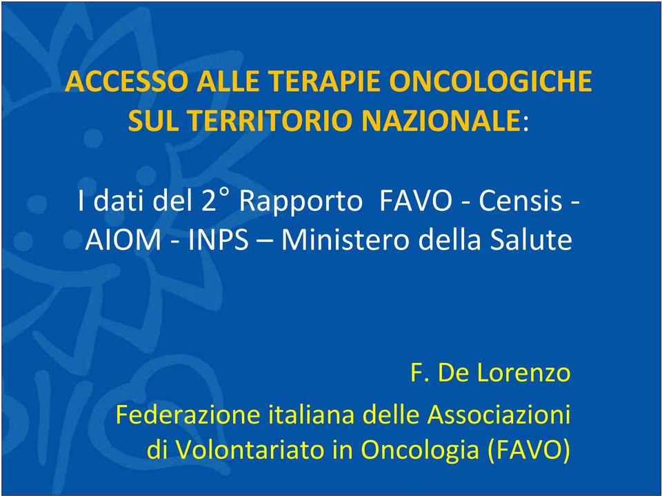 -INPS Ministero della Salute F.