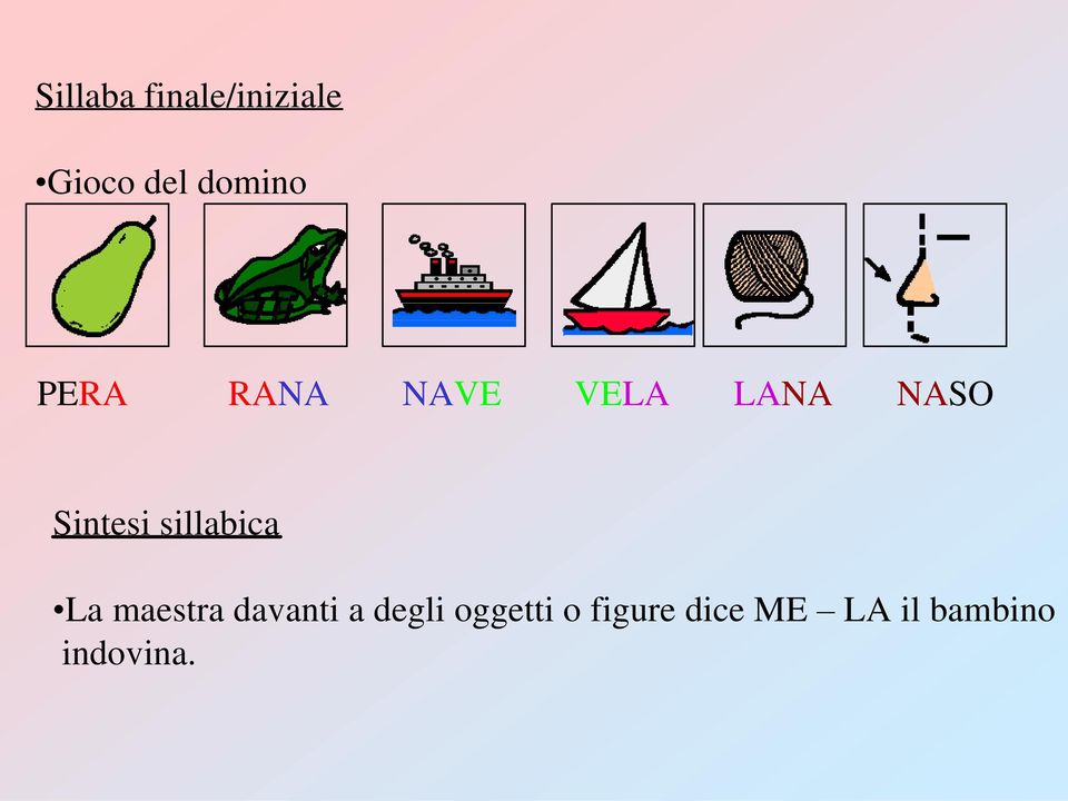 sillabica La maestra davanti a degli