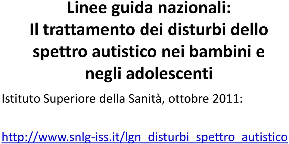 adolescenti Istituto Superiore della Sanità,