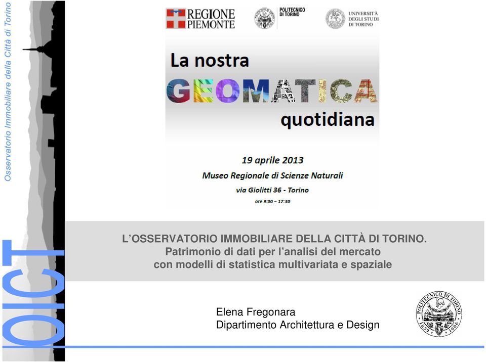 modelli di statistica multivariata e spaziale