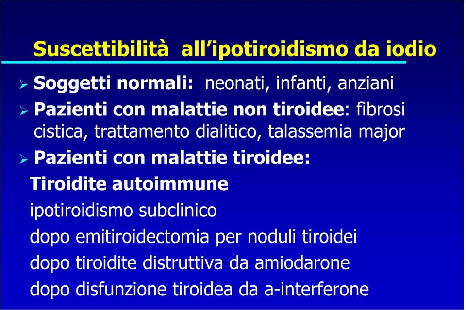 con malattie tiroidee: Tiroidite autoimmune ipotiroidismo subclinico dopo emitiroidectomia per