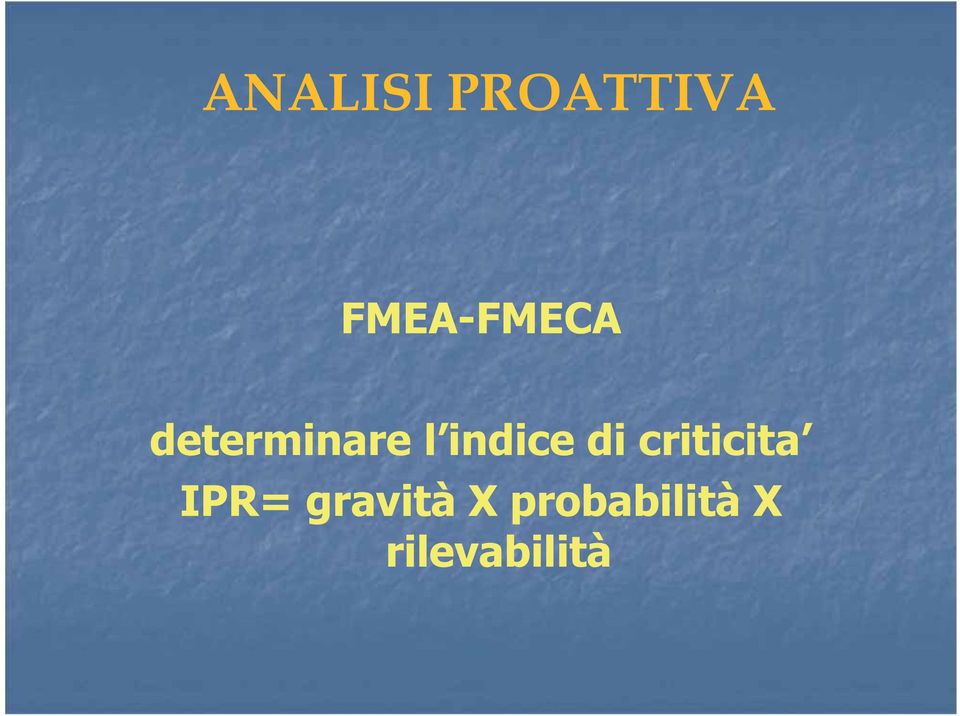 indice di criticita IPR=