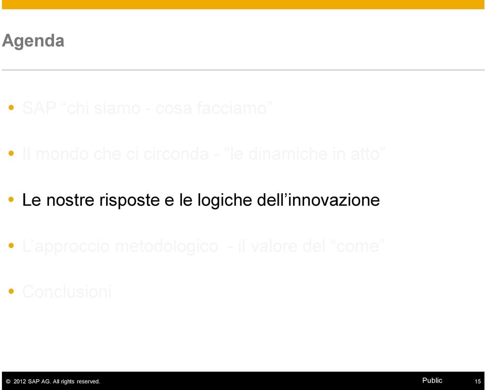 risposte e le logiche dell innovazione L