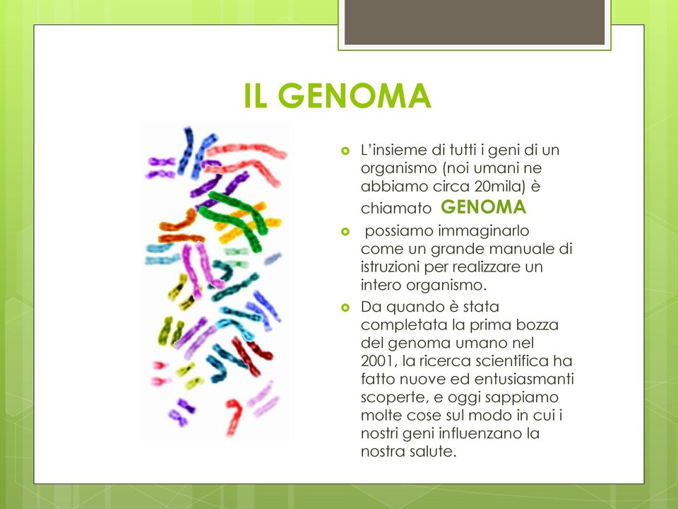 Da quando è stata completata la prima bozza del genoma umano nel 2001, la ricerca scientifica ha fatto