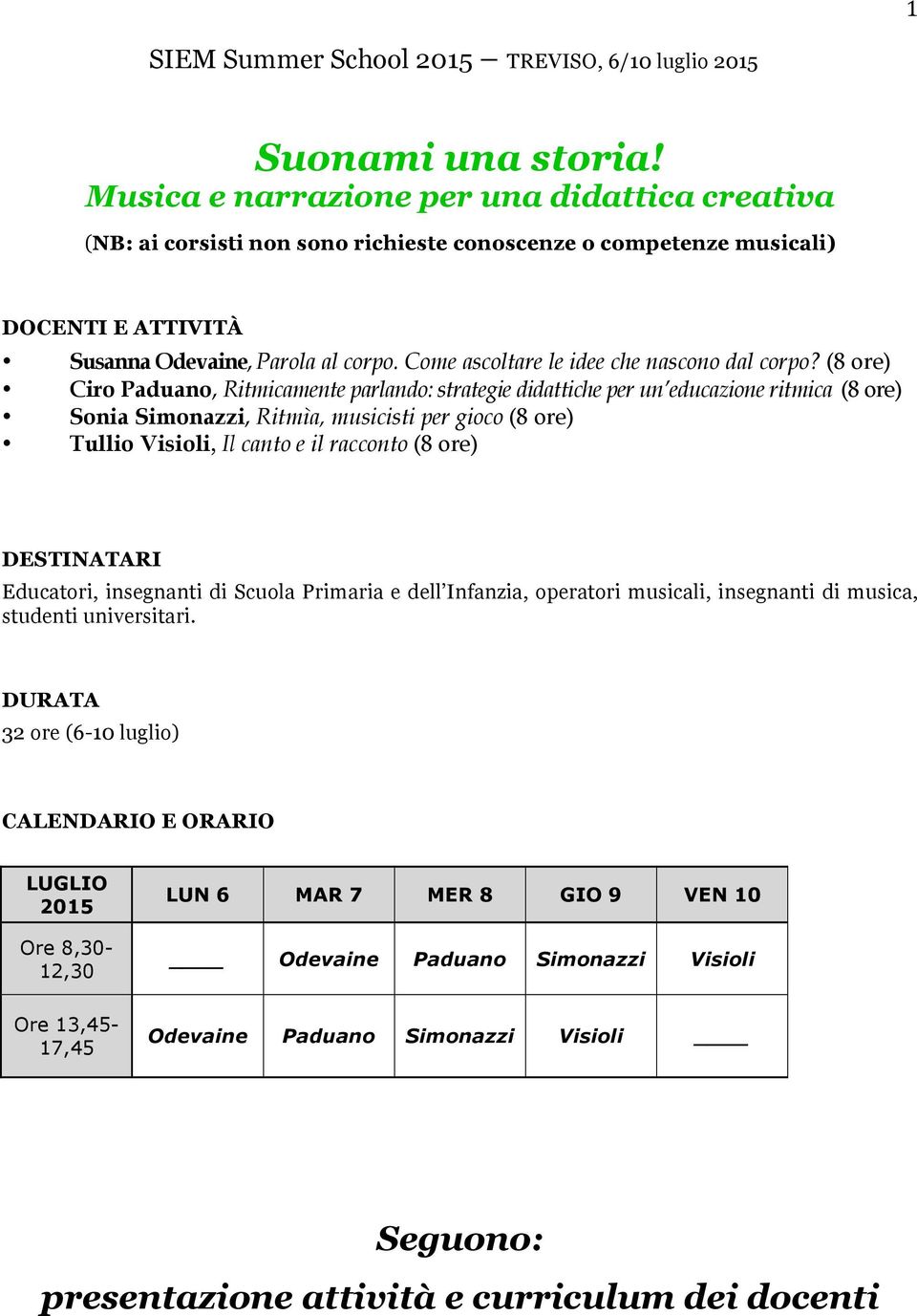 Come ascoltare le idee che nascono dal corpo?