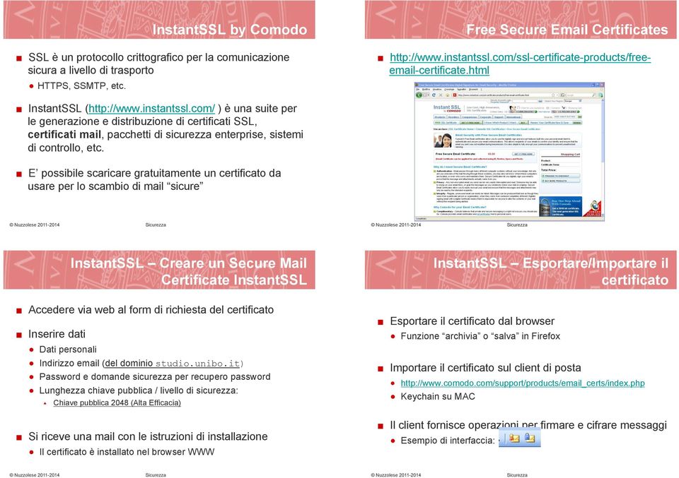 com/ ) è una suite per le generazione e distribuzione di certificati SSL, certificati mail, pacchetti di sicurezza enterprise, sistemi di controllo, etc.