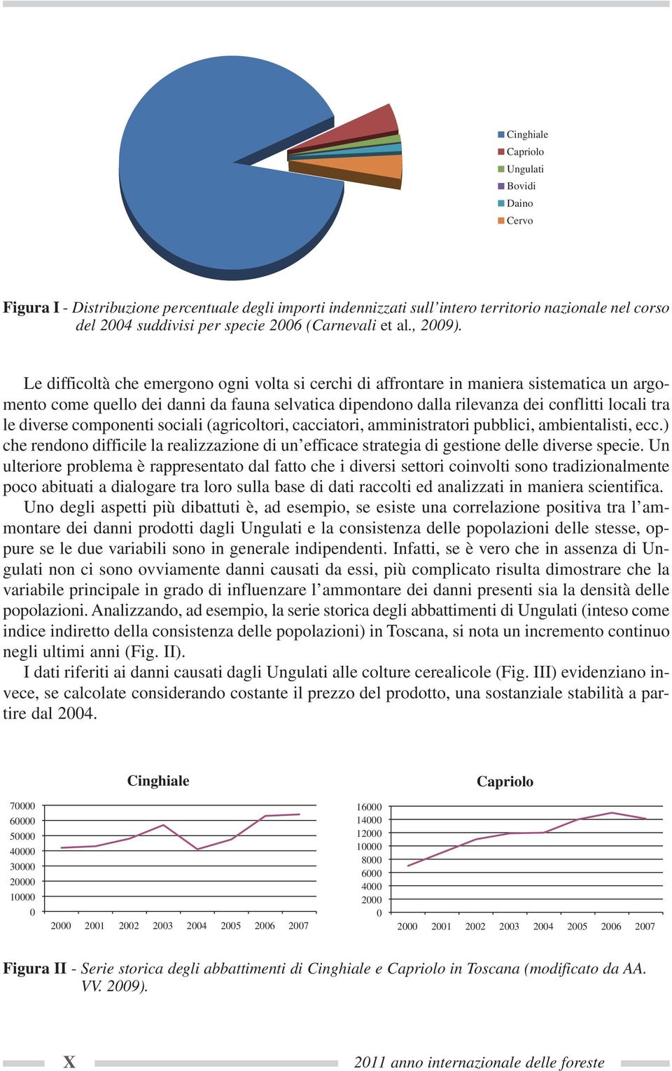 Le difficoltà che emergono ogni volta si cerchi di affrontare in maniera sistematica un argomento come quello dei danni da fauna selvatica dipendono dalla rilevanza dei conflitti locali tra le