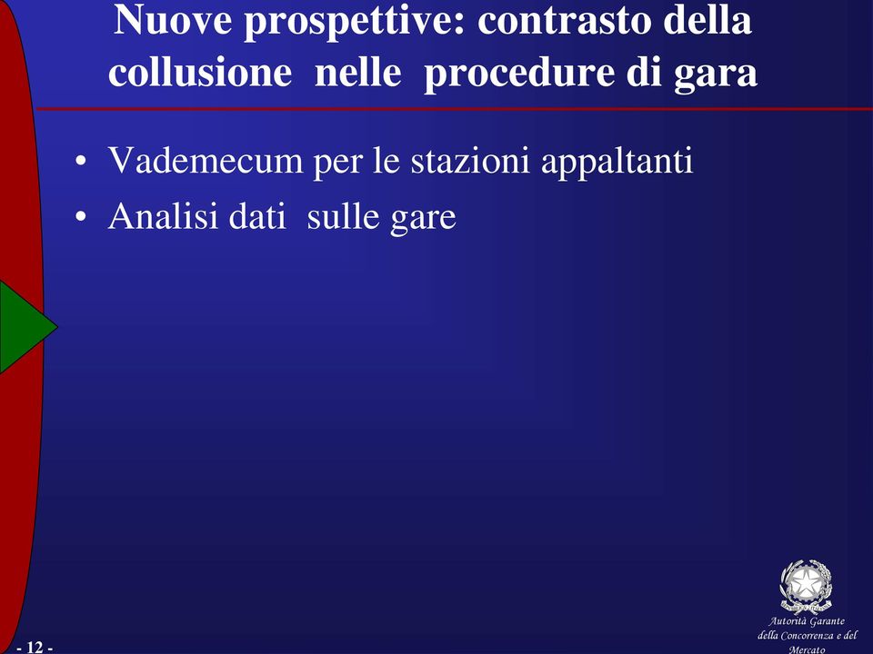 procedure di gara Vademecum per le