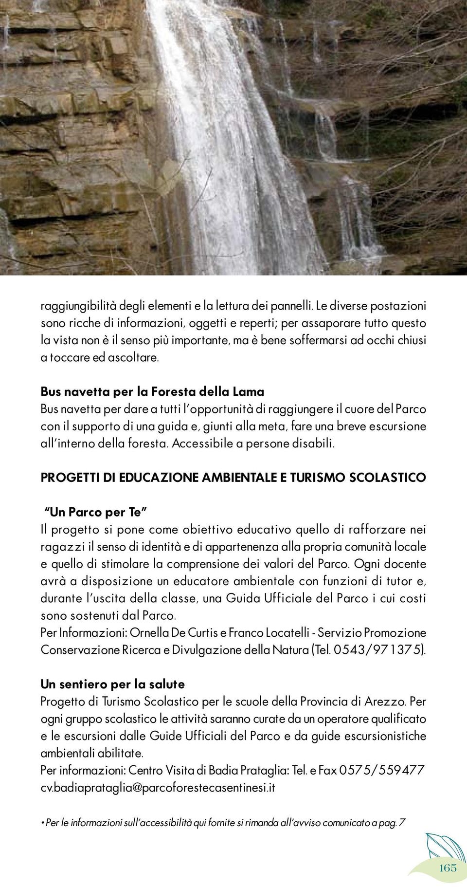 Bus navetta per la Foresta della Lama Bus navetta per dare a tutti l opportunità di raggiungere il cuore del Parco con il supporto di una guida e, giunti alla meta, fare una breve escursione all