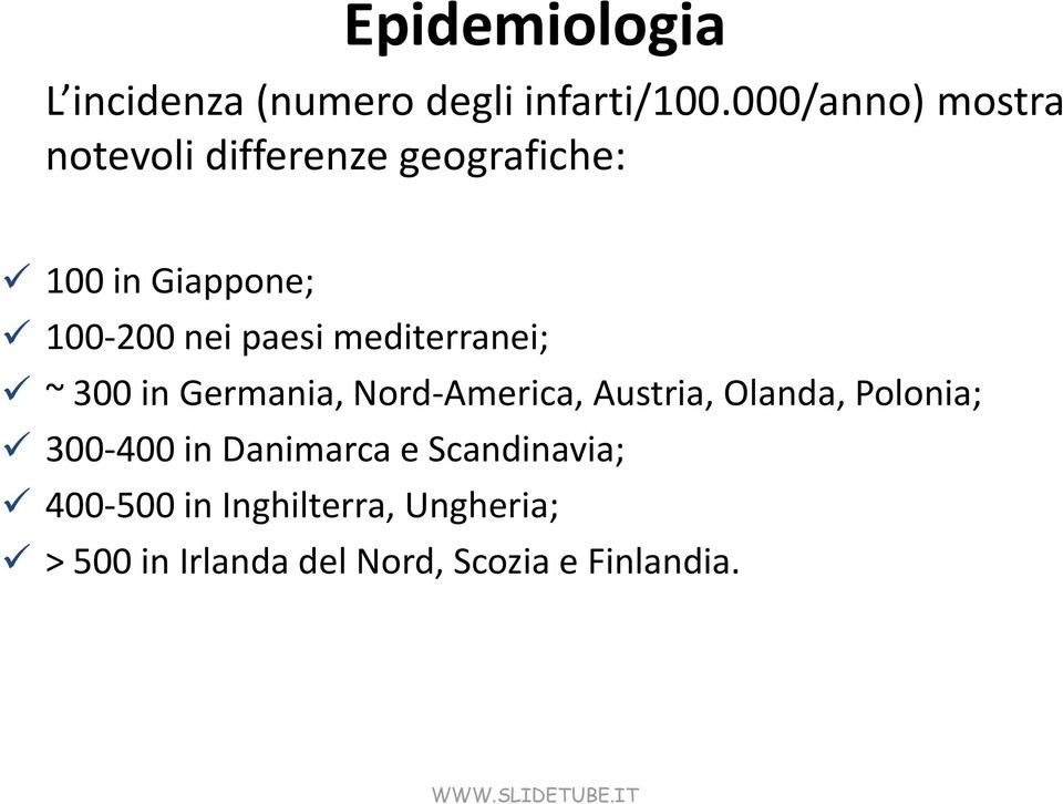 paesi mediterranei; ~ 300 in Germania, Nord-America, Austria, Olanda, Polonia;