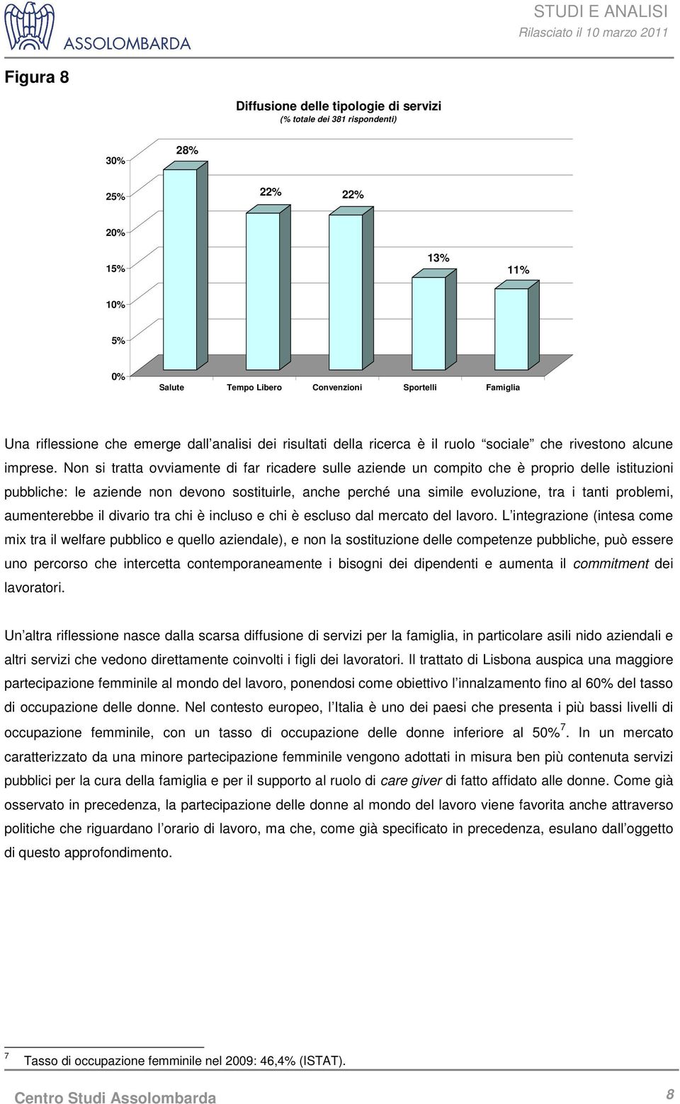 Non si tratta ovviamente di far ricadere sulle aziende un compito che è proprio delle istituzioni pubbliche: le aziende non devono sostituirle, anche perché una simile evoluzione, tra i tanti