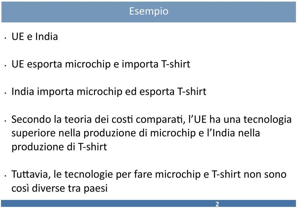 tecnologia superiore nella produzione di microchip e l India nella produzione di