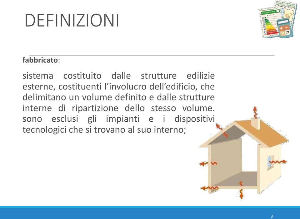 definito e dalle strutture interne di ripartizione dello stesso volume.