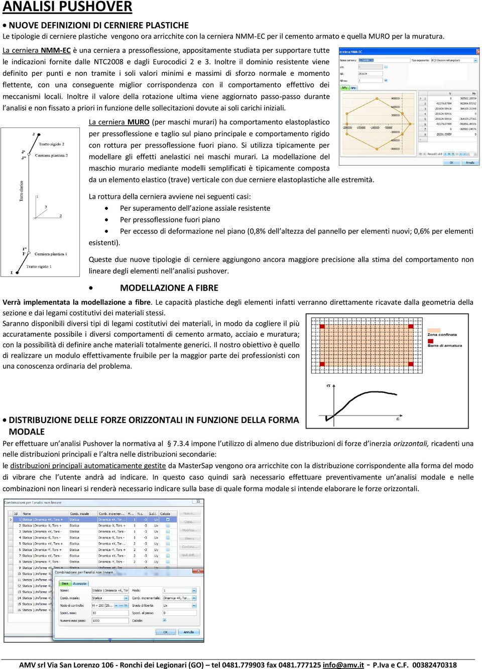 Inoltre il dominio resistente viene definito per punti e non tramite i soli valori minimi e massimi di sforzo normale e momento flettente, con una conseguente miglior corrispondenza con il