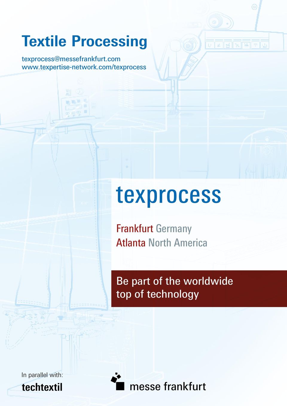 com/texprocess Frankfurt Germany Atlanta North