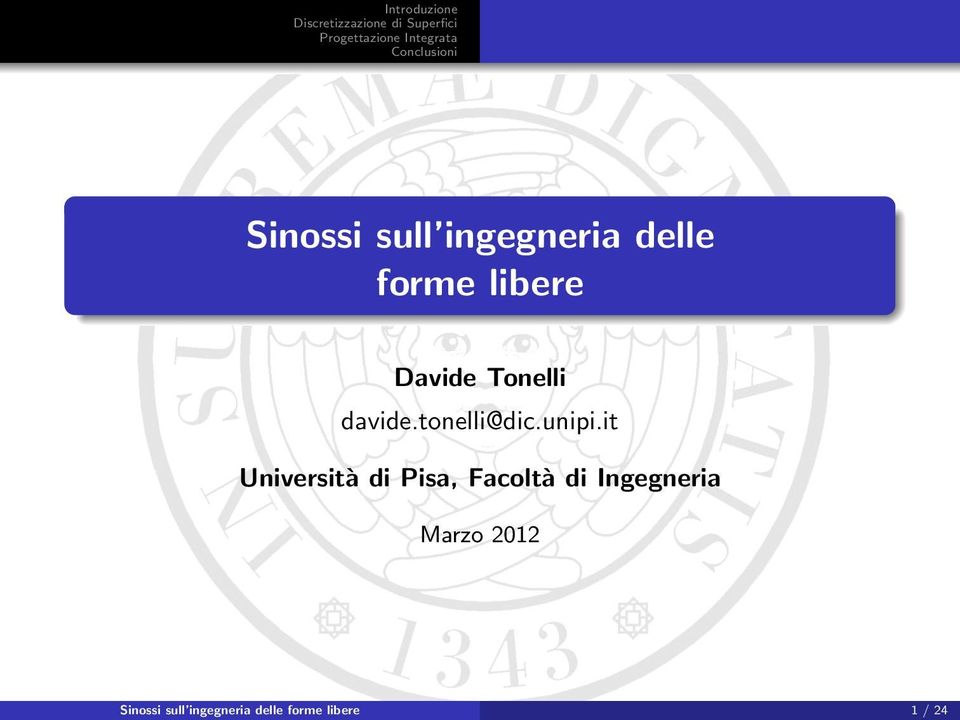 it Università di Pisa, Facoltà di Ingegneria