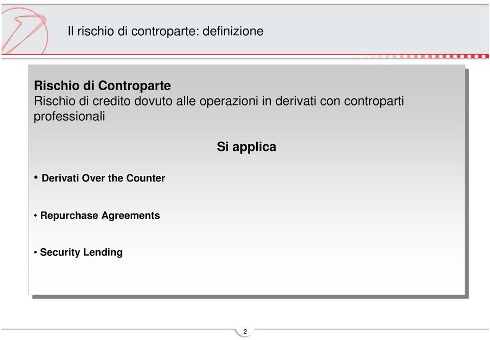 professionali Si Si applica Derivati Derivati Over Over the the