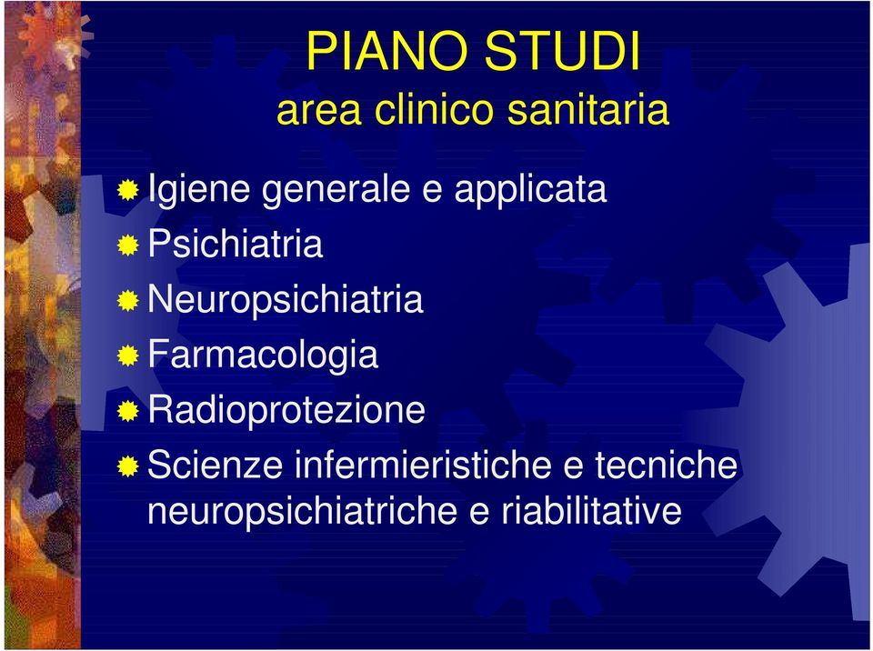 Neuropsichiatria Farmacologia Radioprotezione