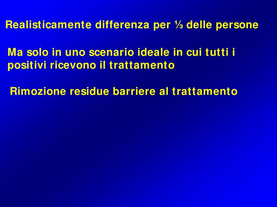 cui tutti i positivi ricevono il