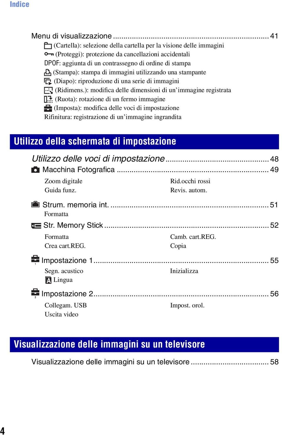 di immagini utilizzando una stampante (Diapo): riproduzione di una serie di immagini (Ridimens.