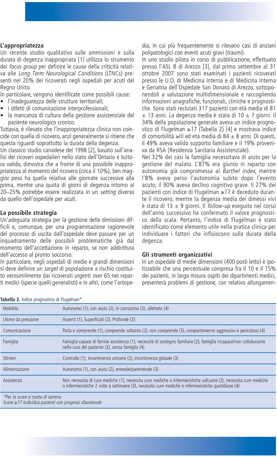 In particolare, vengono identificate come possibili cause: l inadeguatezza delle strutture territoriali; i difetti di comunicazione interprofessionali; la mancanza di cultura della gestione