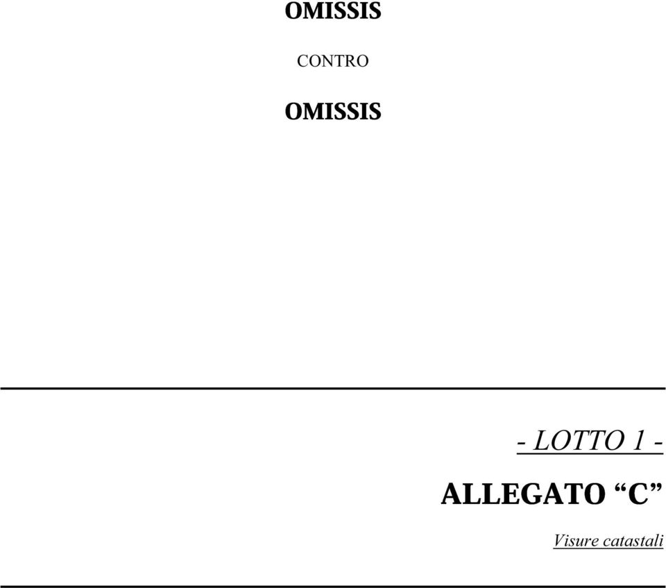 1 - ALLEGATO C