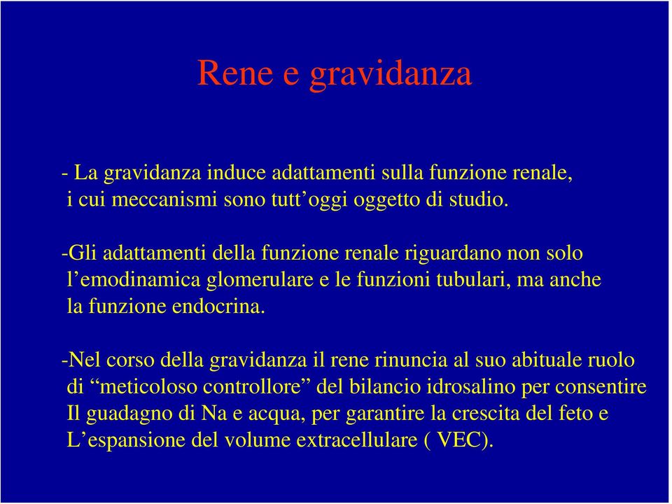 funzione endocrina.