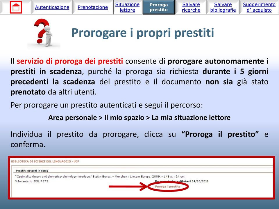 il documento non sia già stato prenotato da altri utenti.