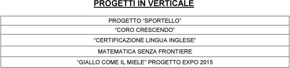 CERTIFICAZIONE LINGUA INGLESE