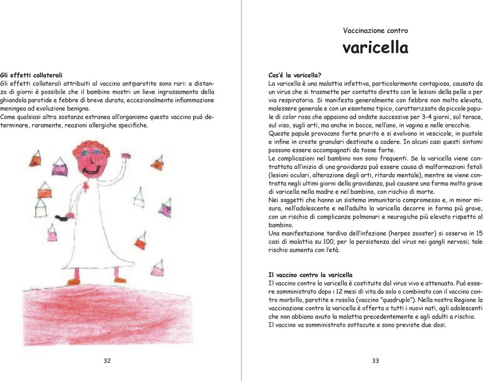 Cos é la varicella? La varicella è una malattia infettiva, particolarmente contagiosa, causata da un virus che si trasmette per contatto diretto con le lesioni della pelle o per via respiratoria.