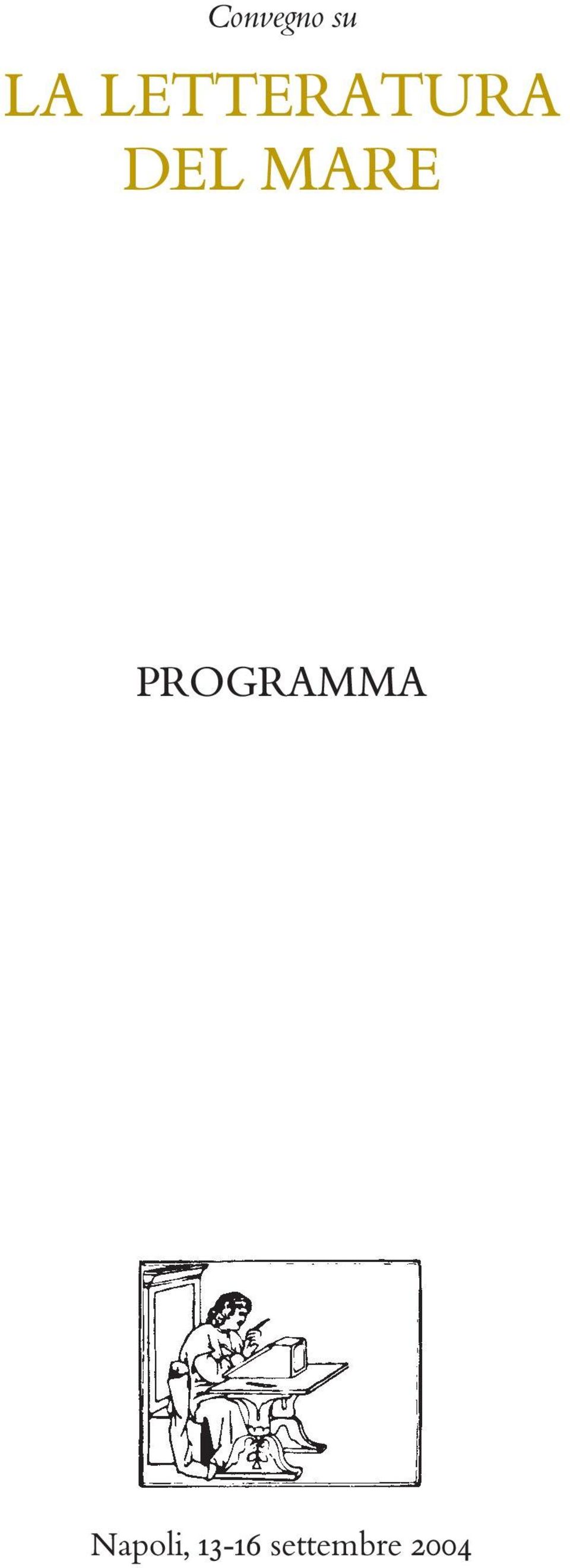 MARE PROGRAMMA