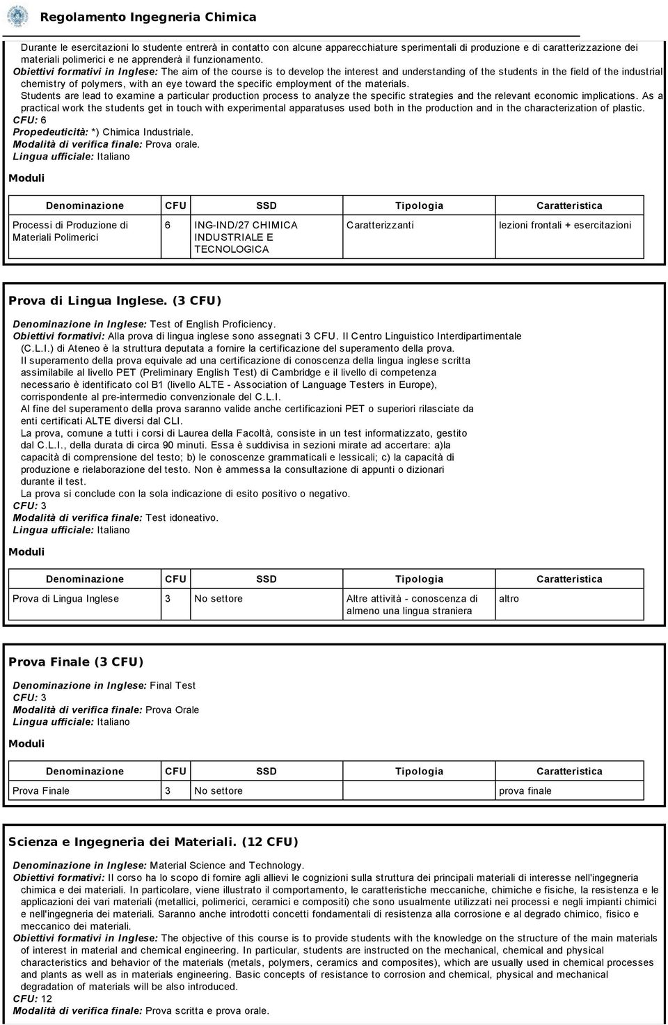 specific employment of the materials. Students are lead to examine a particular production process to analyze the specific strategies and the relevant economic implications.