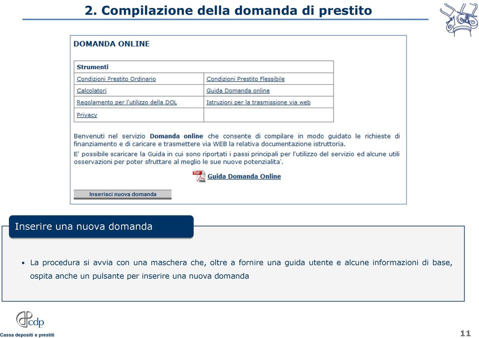 oltre a fornire una guida utente e alcune informazioni di