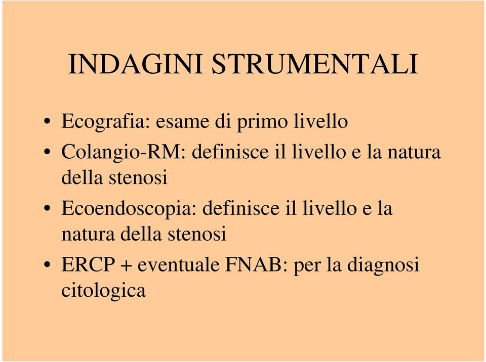 stenosi Ecoendoscopia: definisce il livello e la natura