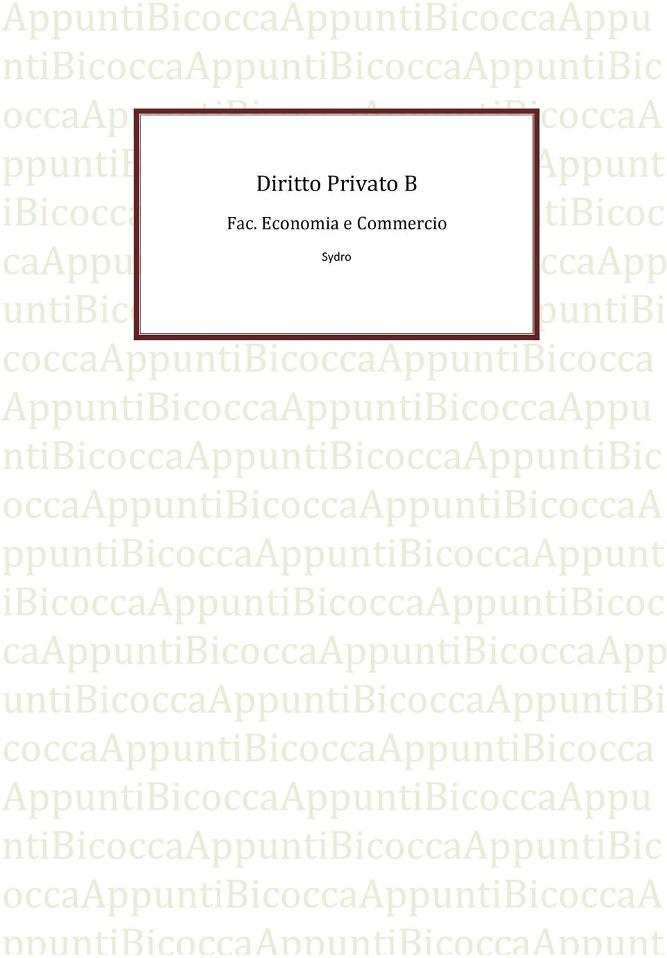 Economia e Commercio caappuntibicoccaappuntibicoccaapp Sydro untibicoccaappuntibicoccaappuntibi coccaappuntibicoccaappuntibicocca AppuntiBicoccaAppuntiBicoccaAppu