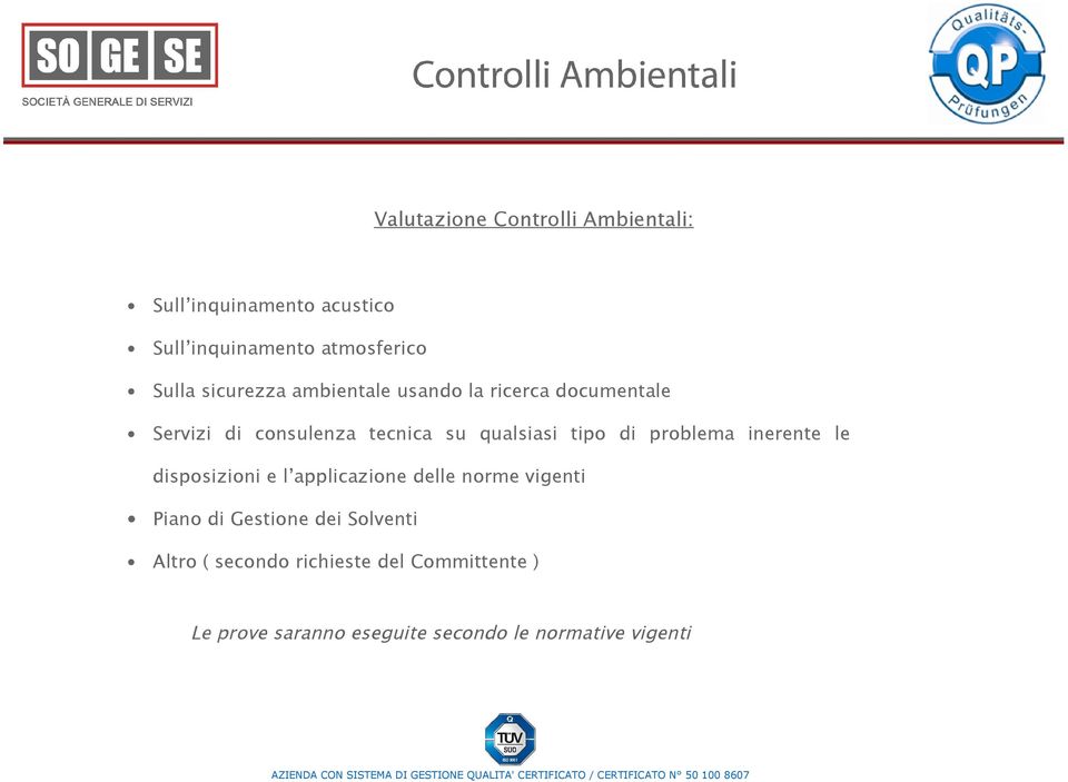 di problema inerente le disposizioni e l applicazione delle norme vigenti Piano di Gestione dei