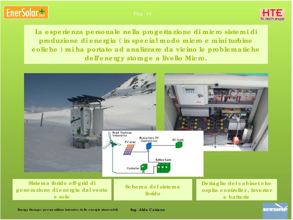 problematiche dell energy storage a livello Micro.