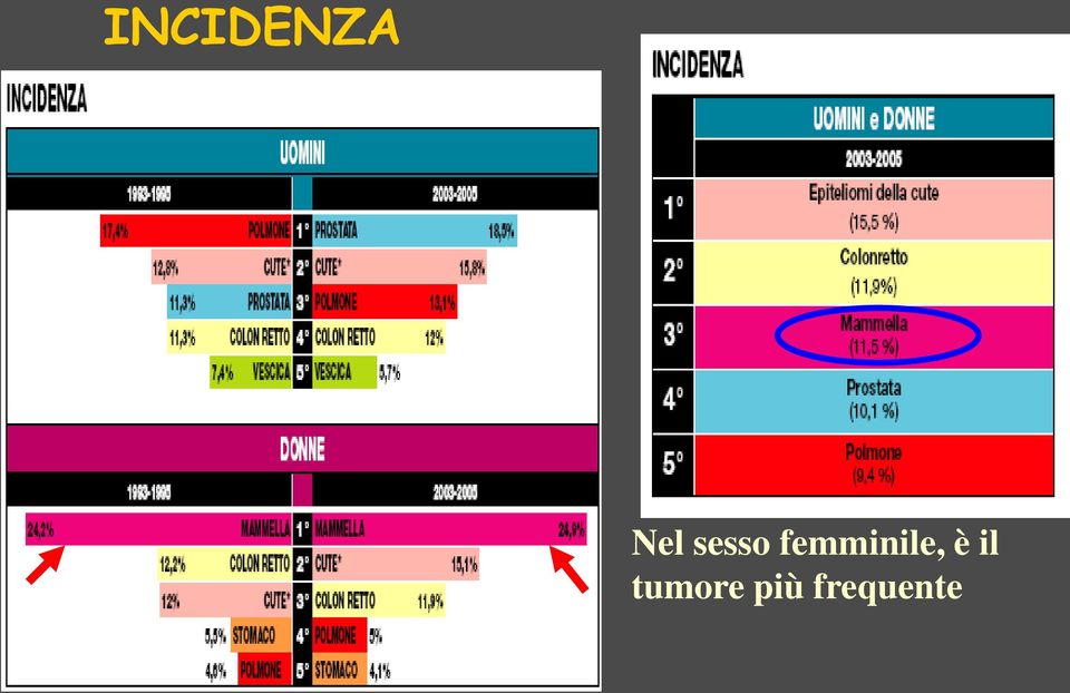 femminile, è