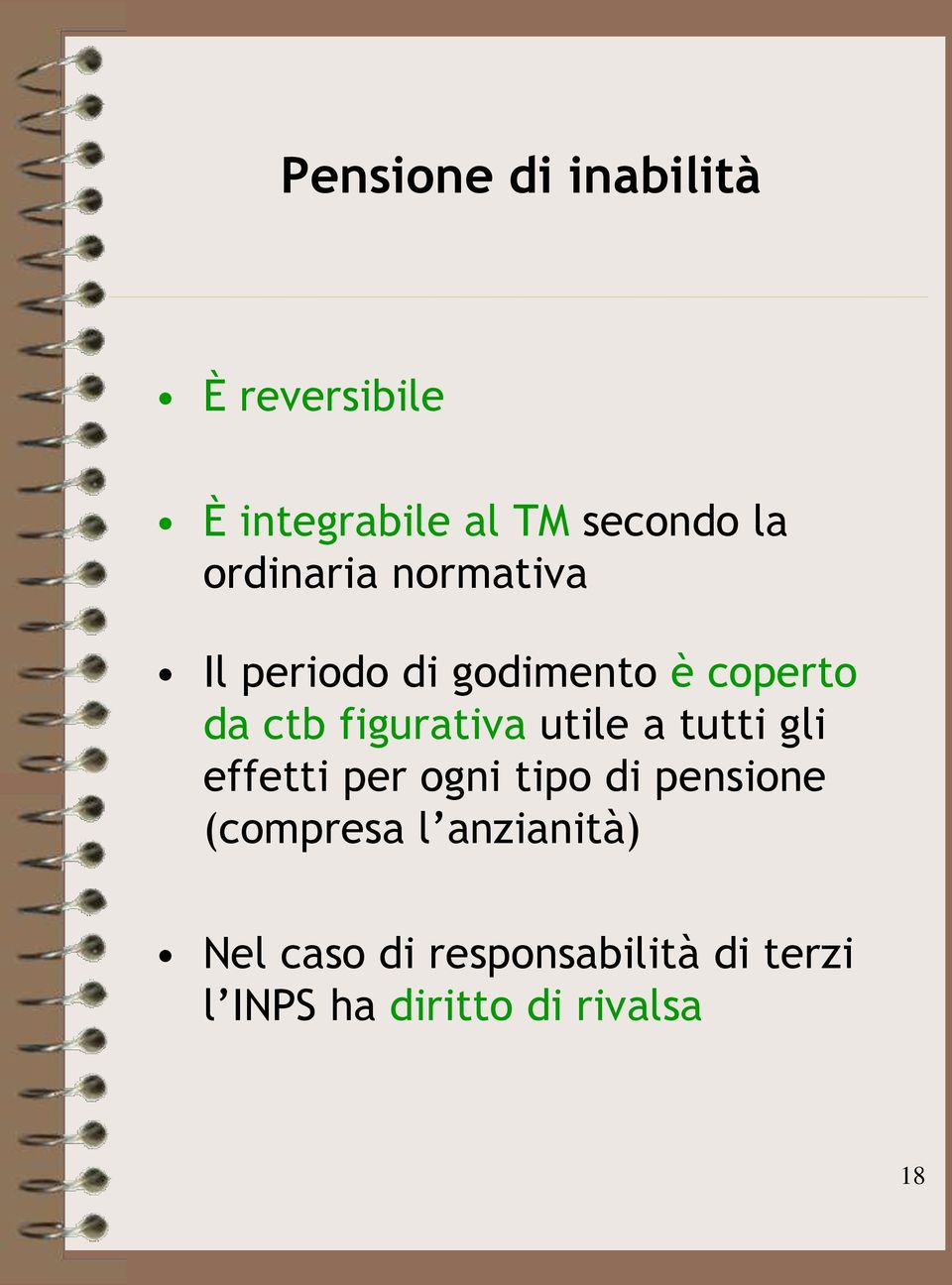 figurativa utile a tutti gli effetti per ogni tipo di pensione