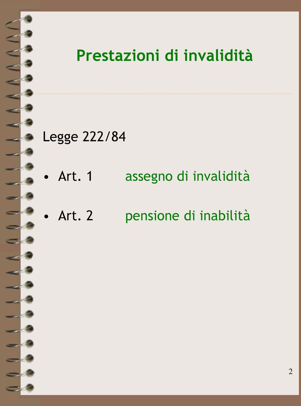 Art. 1 assegno di