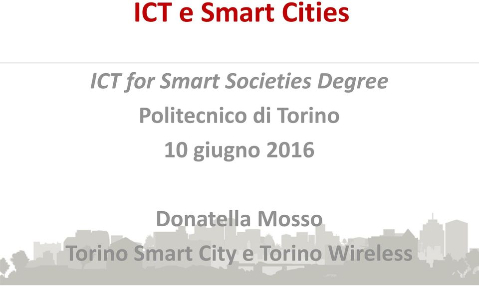 Torino 10 giugno 2016 Donatella
