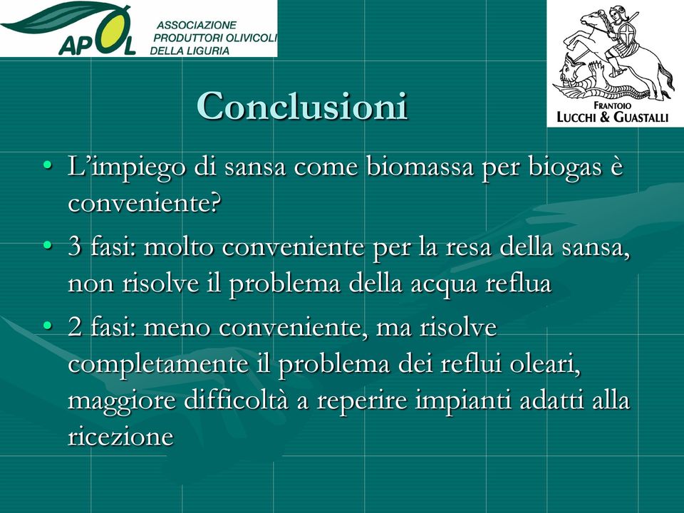 della acqua reflua 2 fasi: meno conveniente, ma risolve completamente il