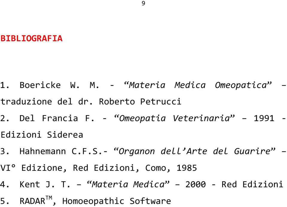 - Omeopatia Veterinaria 1991 - Edizioni Si