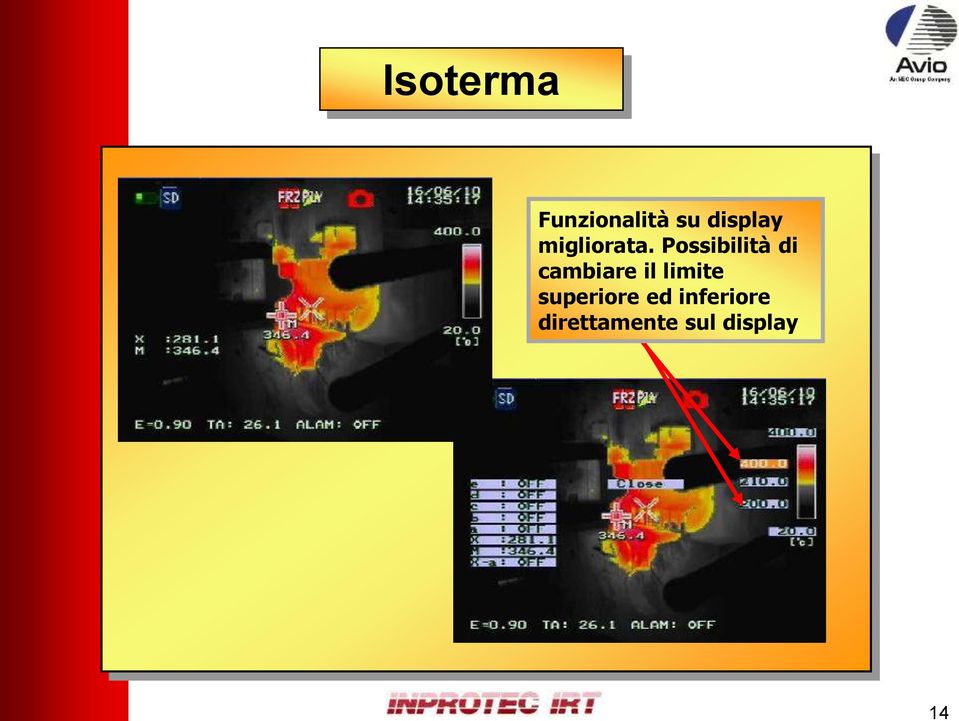 Possibilità di cambiare il