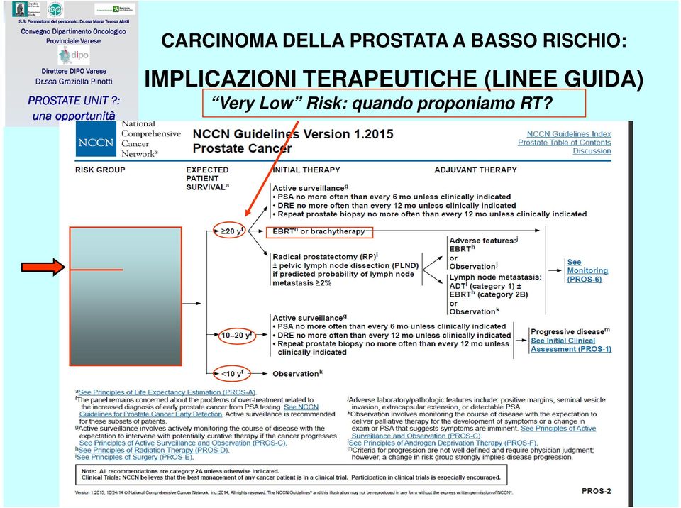 TERAPEUTICHE (LINEE GUIDA)