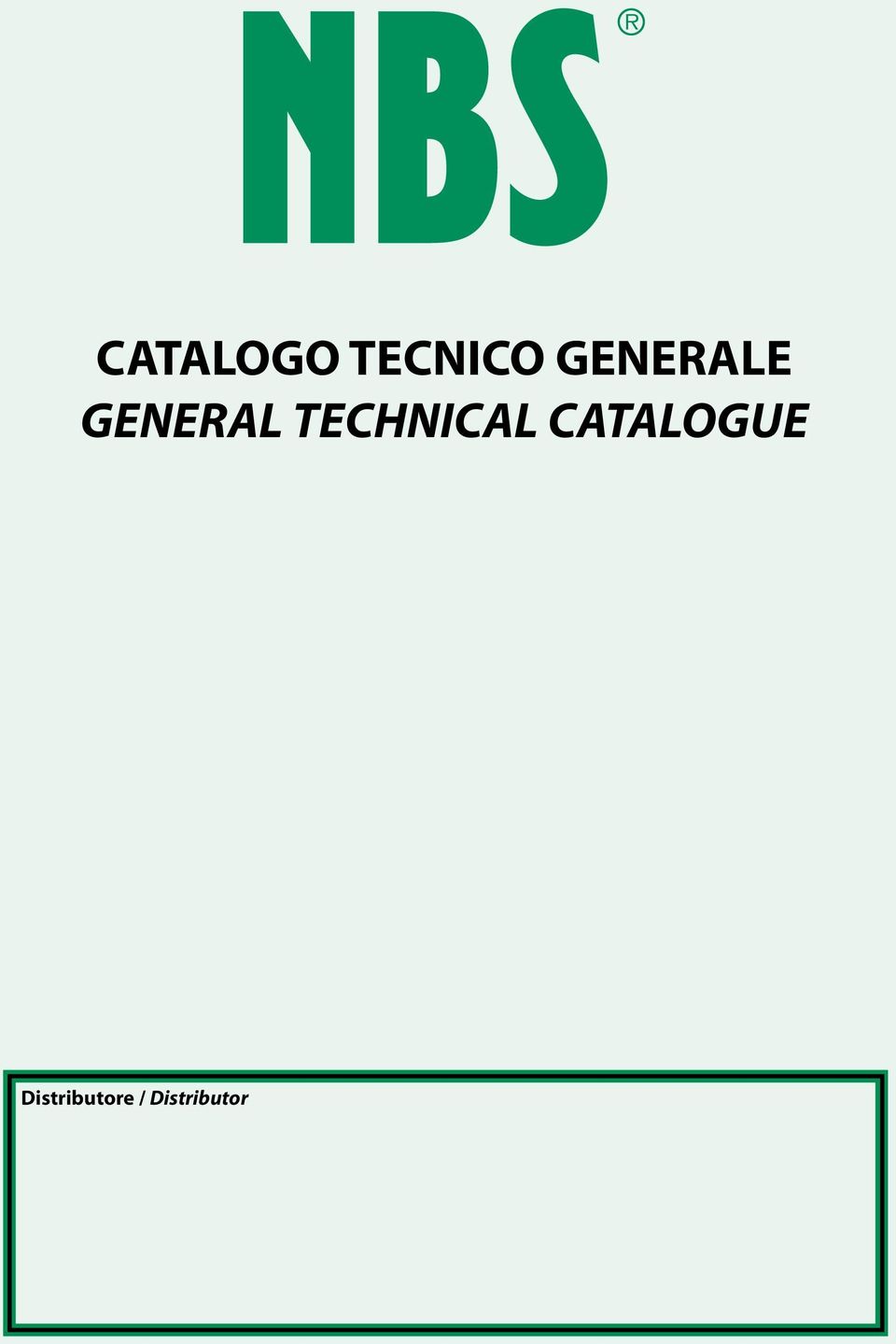 TECHNICAL CATALOGUE