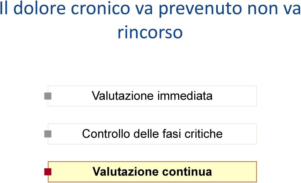 Valutazione immediata